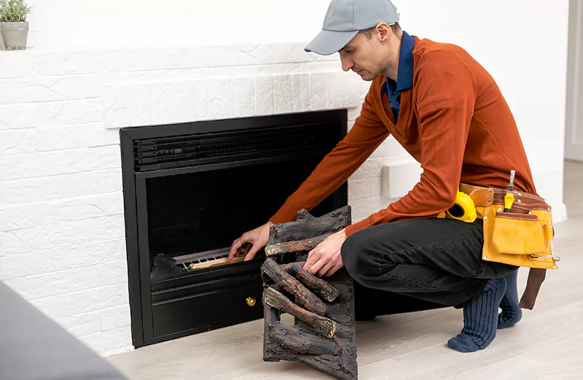 Wood Fireplace Repair in Mastic, NY